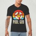 Pool Guy Swimming Attendant Attendants Rescuer Men's V-Neck T-Shirt