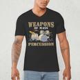 Rock Band Musical Instrument Drum Kit Men's V-Neck T-Shirt Rock Band Musical Instrument Drum Kit Men's V-Neck T-Shirt