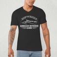 Shipwright Hawaiian Outrigger Canoe Boat Builder Men's V-Neck T-Shirt Shipwright Hawaiian Outrigger Canoe Boat Builder Men's V-Neck T-Shirt