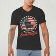 Smokeologist Grilling BBQ Dad Men's V-Neck T-Shirt Smokeologist Grilling BBQ Dad Men's V-Neck T-Shirt