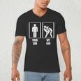 Your Son My Son Dad Father Mom Mother Muay Thai Men's V-Neck T-Shirt Your Son My Son Dad Father Mom Mother Muay Thai Men's V-Neck T-Shirt