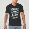 Swim Coach Professional Instructor Swimming Lesson Sport Men's V-Neck T-Shirt Swim Coach Professional Instructor Swimming Lesson Sport Men's V-Neck T-Shirt