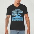 Swim Coach Swim Training Swimming Sport Men's V-Neck T-Shirt Swim Coach Swim Training Swimming Sport Men's V-Neck T-Shirt