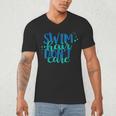 Swim Hair Dont Care Swimming AttitudeShirt Men's V-Neck T-Shirt Swim Hair Dont Care Swimming AttitudeShirt Men's V-Neck T-Shirt