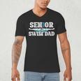 Swim Senior Dad 2026 Proud Swimming Senior Father 2026 Men's V-Neck T-Shirt Swim Senior Dad 2026 Proud Swimming Senior Father 2026 Men's V-Neck T-Shirt