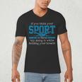 Swimmer Swimming Sports Quote Men's V-Neck T-Shirt