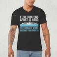 Swimming Art For Men Women Swimmer Swim Coach Training Men's V-Neck T-Shirt