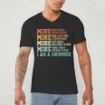 Swimming Saying Swim Swimmer Men's V-Neck T-Shirt