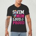 Swimming Swimmer Swim Mom Men's V-Neck T-Shirt