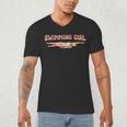 Swimming Swimming Water Sports Swimmer Men's V-Neck T-Shirt