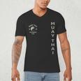 Thai Boxing Muay Thai Men's V-Neck T-Shirt Thai Boxing Muay Thai Men's V-Neck T-Shirt
