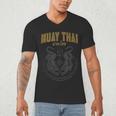 Twin Tiger Sak Yant Muay Thai Tank Top Men's V-Neck T-Shirt Twin Tiger Sak Yant Muay Thai Tank Top Men's V-Neck T-Shirt