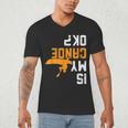 Upside Down Is My Canoe OK Stuff For Canoer Men's V-Neck T-Shirt Upside Down Is My Canoe OK Stuff For Canoer Men's V-Neck T-Shirt