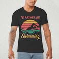 Water Rat Water Sports Hobby Swimming Club Swimming Men's V-Neck T-Shirt