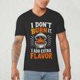 Women's Backyard Pitmaster Father BBQ Dad Griller Men's V-Neck T-Shirt