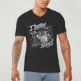 Women's Drum Kit I Destroy Silence Art Men's V-Neck T-Shirt Women's Drum Kit I Destroy Silence Art Men's V-Neck T-Shirt