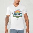 Cooter Canoe Purewick Nursing ICU ED ER Med Surg Nurse Men's V-Neck T-Shirt