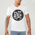Drum Kit Drums Sweatshirt Men's V-Neck T-Shirt Drum Kit Drums Sweatshirt Men's V-Neck T-Shirt