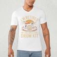 I'm Retired My Only Boss Is My Drum Kit Drums Drummer Men's V-Neck T-Shirt I'm Retired My Only Boss Is My Drum Kit Drums Drummer Men's V-Neck T-Shirt