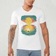 Kayak Kayak Canoe Lake Kayak Canoeing Sleeveless Men's V-Neck T-Shirt