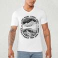 Love Many Trust Few Always Paddle Your Own Canoe Raglan Baseball Tee Men's V-Neck T-Shirt