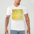 Muay Thai Lumpinee Boxing Stadium Where Legend Born Men's V-Neck T-Shirt