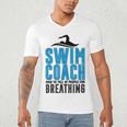 Swim Coach Swimmer Coach Swimming Coach Men's V-Neck T-Shirt Swim Coach Swimmer Coach Swimming Coach Men's V-Neck T-Shirt