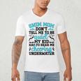 Swim Mom Swimming Mama Of A Swimmer Mom Swim Mother Men's V-Neck T-Shirt Swim Mom Swimming Mama Of A Swimmer Mom Swim Mother Men's V-Neck T-Shirt