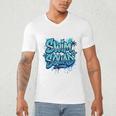 Swimming Matching Tee Men's V-Neck T-Shirt