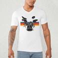 Vintage Drum Kit Drummer Rock Band Drums Men's V-Neck T-Shirt Vintage Drum Kit Drummer Rock Band Drums Men's V-Neck T-Shirt