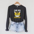Canoe Beer Campfire Repeat Kayak Canoe Raglan Sleeve Sweatshirt Dark Grey Heather Canoe Beer Campfire Repeat Kayak Canoe Raglan Sleeve Sweatshirt Dark Grey Heather