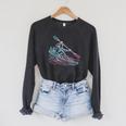 Canoe Canoeing Kayak Paddling Canoeist Raglan Baseball Tee Raglan Sleeve Sweatshirt Dark Grey Heather