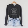 Canoe Canoeing Raglan Sleeve Sweatshirt Dark Grey Heather