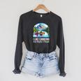 I Like Canoeing And Maybe 3 People Canoe Raglan Sleeve Sweatshirt Dark Grey Heather I Like Canoeing And Maybe 3 People Canoe Raglan Sleeve Sweatshirt Dark Grey Heather