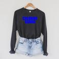 Chlorine Crew Swimming Raglan Sleeve Sweatshirt Dark Grey Heather Chlorine Crew Swimming Raglan Sleeve Sweatshirt Dark Grey Heather