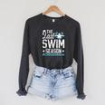 Last Swim Season Swim Senior Mom Swimming Senior Mama Raglan Sleeve Sweatshirt Dark Grey Heather Last Swim Season Swim Senior Mom Swimming Senior Mama Raglan Sleeve Sweatshirt Dark Grey Heather