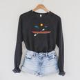Monterey California Kayak Canoe Paddling Outdoor Raglan Sleeve Sweatshirt Dark Grey Heather