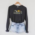 Mountain Kayaking Nature Water Sports Kayaker Canoeing Kayak Raglan Sleeve Sweatshirt Dark Grey Heather