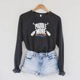Paddle More Kayak Canoe Paddling Graphic Raglan Sleeve Sweatshirt Dark Grey Heather Paddle More Kayak Canoe Paddling Graphic Raglan Sleeve Sweatshirt Dark Grey Heather
