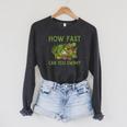 Swimmer Crocodile Swimming Humor How Fast You Can Swim Raglan Sleeve Sweatshirt Dark Grey Heather Swimmer Crocodile Swimming Humor How Fast You Can Swim Raglan Sleeve Sweatshirt Dark Grey Heather