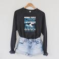 Swimming Humor Swim Raglan Sleeve Sweatshirt Dark Grey Heather Swimming Humor Swim Raglan Sleeve Sweatshirt Dark Grey Heather