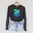 Swimming Swimmers Raglan Sleeve Sweatshirt Dark Grey Heather Swimming Swimmers Raglan Sleeve Sweatshirt Dark Grey Heather
