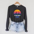 Synchronized Swimming Synchro Dad Raglan Sleeve Sweatshirt Dark Grey Heather Synchronized Swimming Synchro Dad Raglan Sleeve Sweatshirt Dark Grey Heather