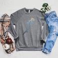 Beautiful Colors Swimming Hammerhead Shark Lovers Raglan Sleeve Sweatshirt Deep Heather Beautiful Colors Swimming Hammerhead Shark Lovers Raglan Sleeve Sweatshirt Deep Heather