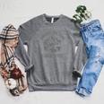 Canoe Canoeing Raglan Sleeve Sweatshirt Deep Heather