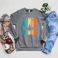 Canoe Vintage Canoeing Retro Canoe Paddling Raglan Baseball Tee Raglan Sleeve Sweatshirt Deep Heather