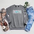 Freestyle Swimming Raglan Sleeve Sweatshirt Deep Heather Freestyle Swimming Raglan Sleeve Sweatshirt Deep Heather