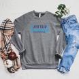 Just Keep Swimming I Love Swimming Raglan Sleeve Sweatshirt Deep Heather Just Keep Swimming I Love Swimming Raglan Sleeve Sweatshirt Deep Heather