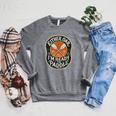 Kayak Canoe Paddle Either Oar Raglan Sleeve Sweatshirt Deep Heather