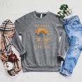 Kayak Kayak Vintage Mountains Canoe Kayak Raglan Baseball Tee Raglan Sleeve Sweatshirt Deep Heather